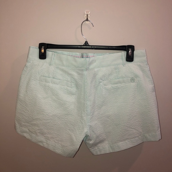 NWT Lauren James Seersucker Poplin Shorts - Picture 3 of 5
